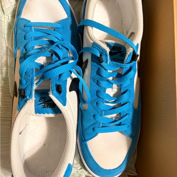 Nike Blue and White Athletic Shoes - Picture 1 of 3